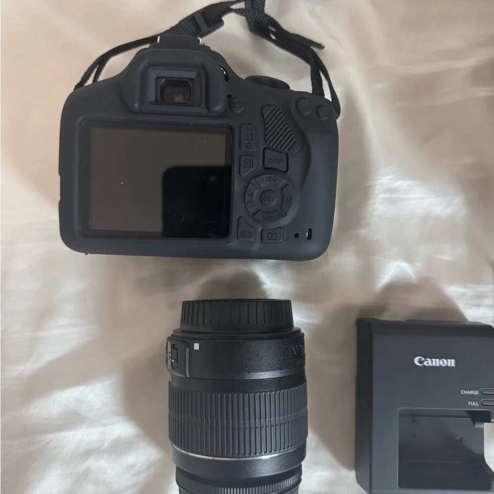 Canon Black Digital Camera with Professional Design